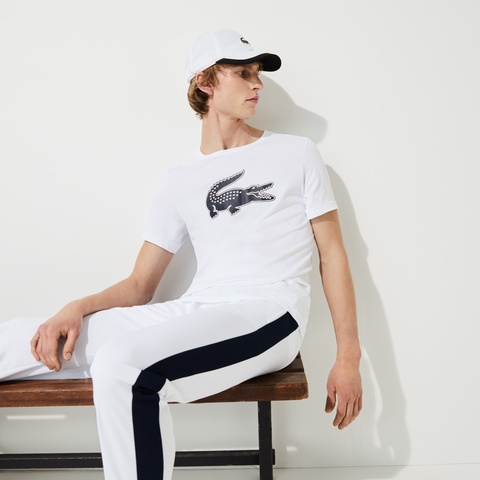 コットンブレンドウルトラドライロゴプリントTシャツ
