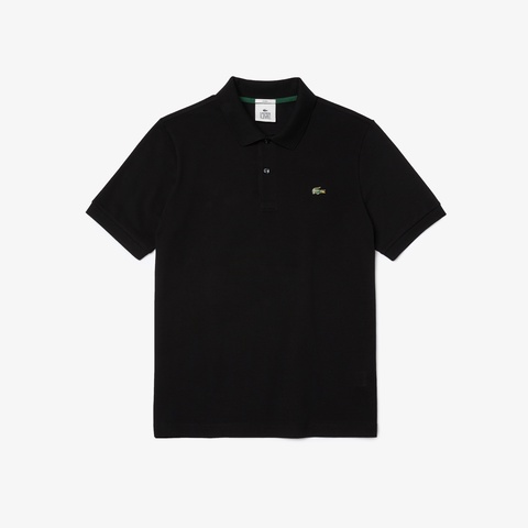 LACOSTE L!VEメタルバッジプレーンポロシャツ