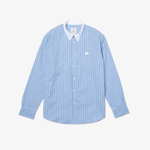 LACOSTE L!VEリラックスクレリックシャツ
