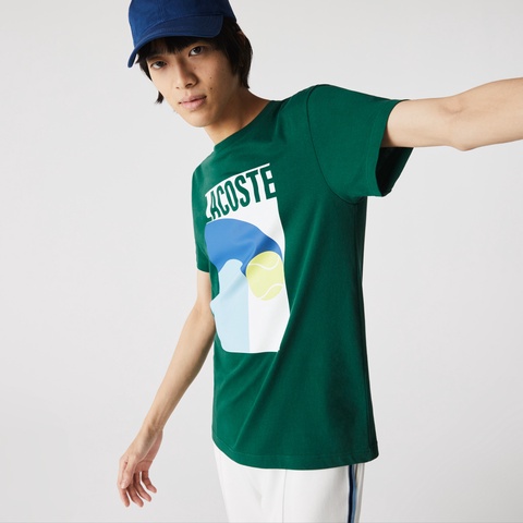 コアパフォーマンスグラフィックプリントTシャツ