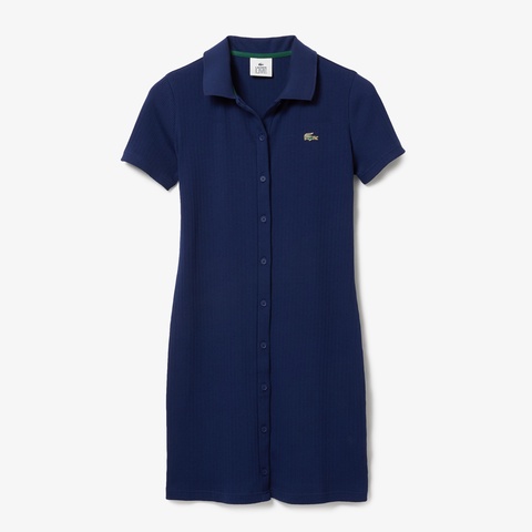LACOSTE L!VEポロシャツドレス