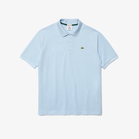 LACOSTE L!VEメタルバッジルーズフィットポロシャツ