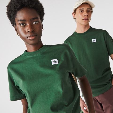 LACOSTE L!VEボックスパッチTシャツ