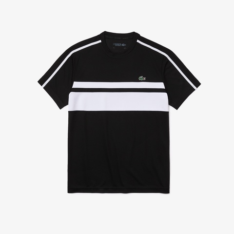 パネルボーダーテニスTシャツ