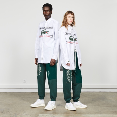 『Fashion Show』ラ・シュミーズ プリント オーバーサイズシャツ