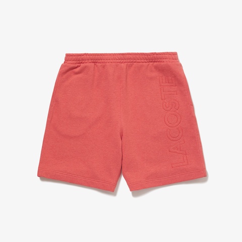 LACOSTE L!VE ネームステッチスウェットショーツ