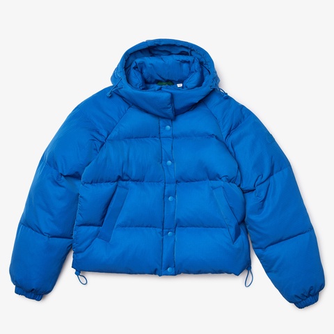 LACOSTE L!VE キルティング ショートダウンジャケット