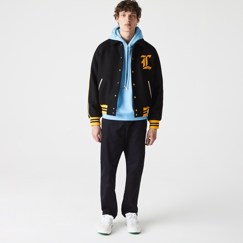 LACOSTE L!VE ベーシックバーシティジャケット