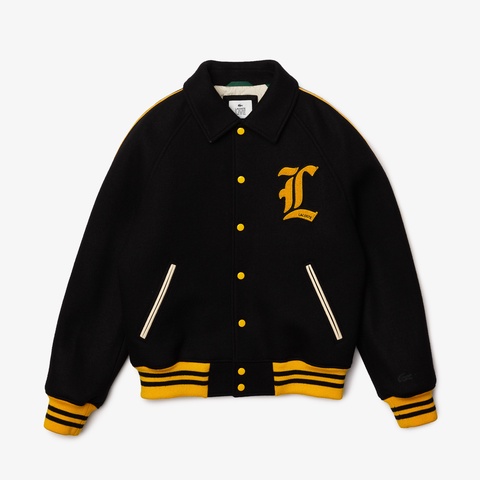LACOSTE L!VE ベーシックバーシティジャケット