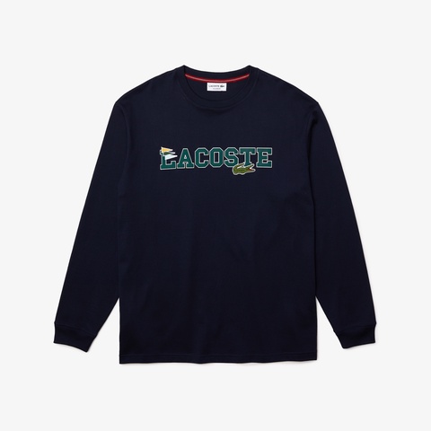 カレッジプリントロングスリーブTシャツ