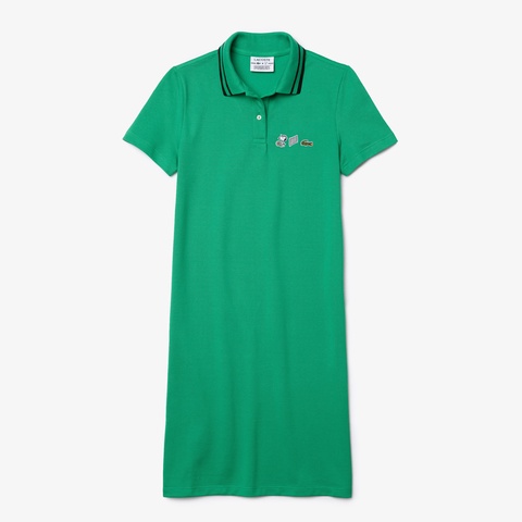 『Peanuts x Lacoste』ポロシャツドレス