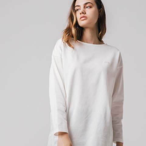 ボートネックロングスリーブTシャツ