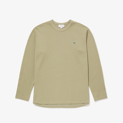 鹿の子地ロングスリーブTシャツ