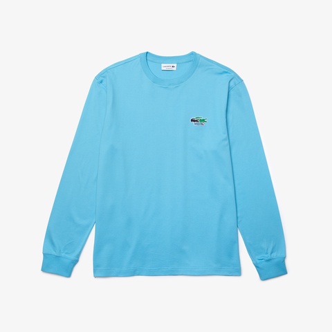 マルチクロックエンブレム オーガニックコットンクルーネックロングスリーブTシャツ