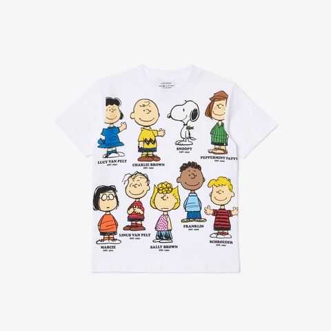 『Peanuts x Lacoste』ボーイズチャーリー・ブラウンTシャツ