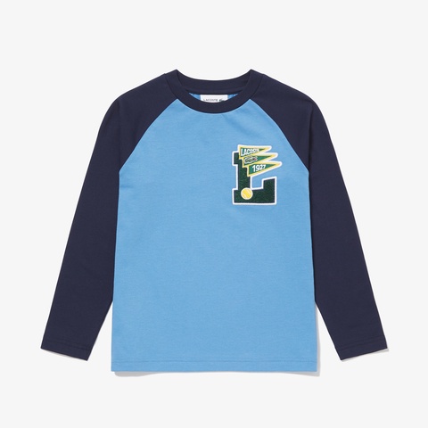 ボーイズ ラグランスリーブTシャツ