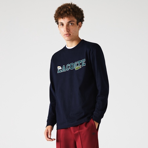 カレッジプリントロングスリーブTシャツ
