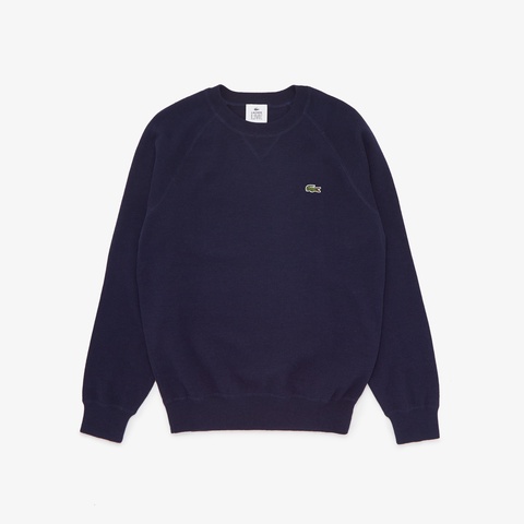 LACOSTE L!VE コットンブレンドセーター