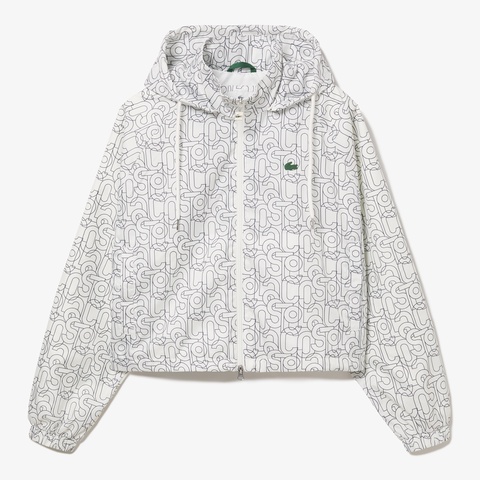 LACOSTE L!VE モノグラムテキスタイルトラックジャケット