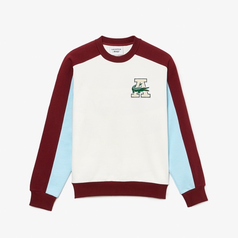 『Lacoste x AWAKE NY』カラーブロッククルーネックスウェット