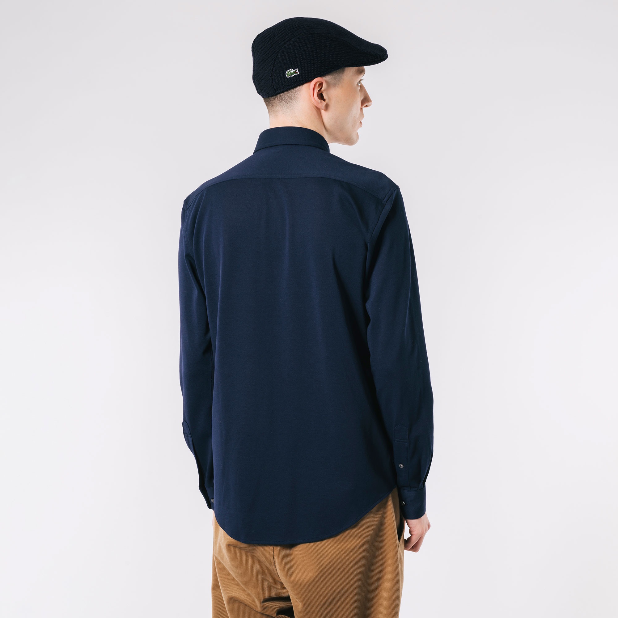 クールマックスブレンド鹿の子地シャツ