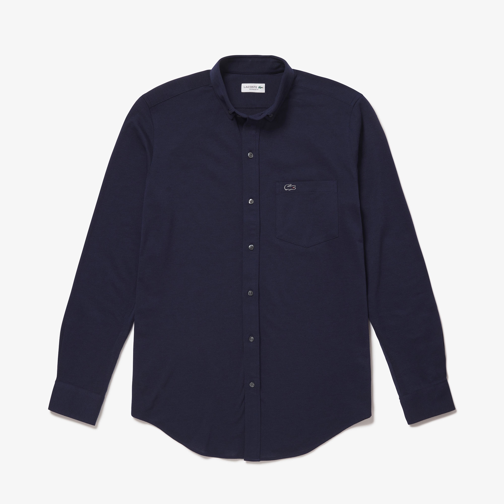 クールマックスブレンド鹿の子地シャツ