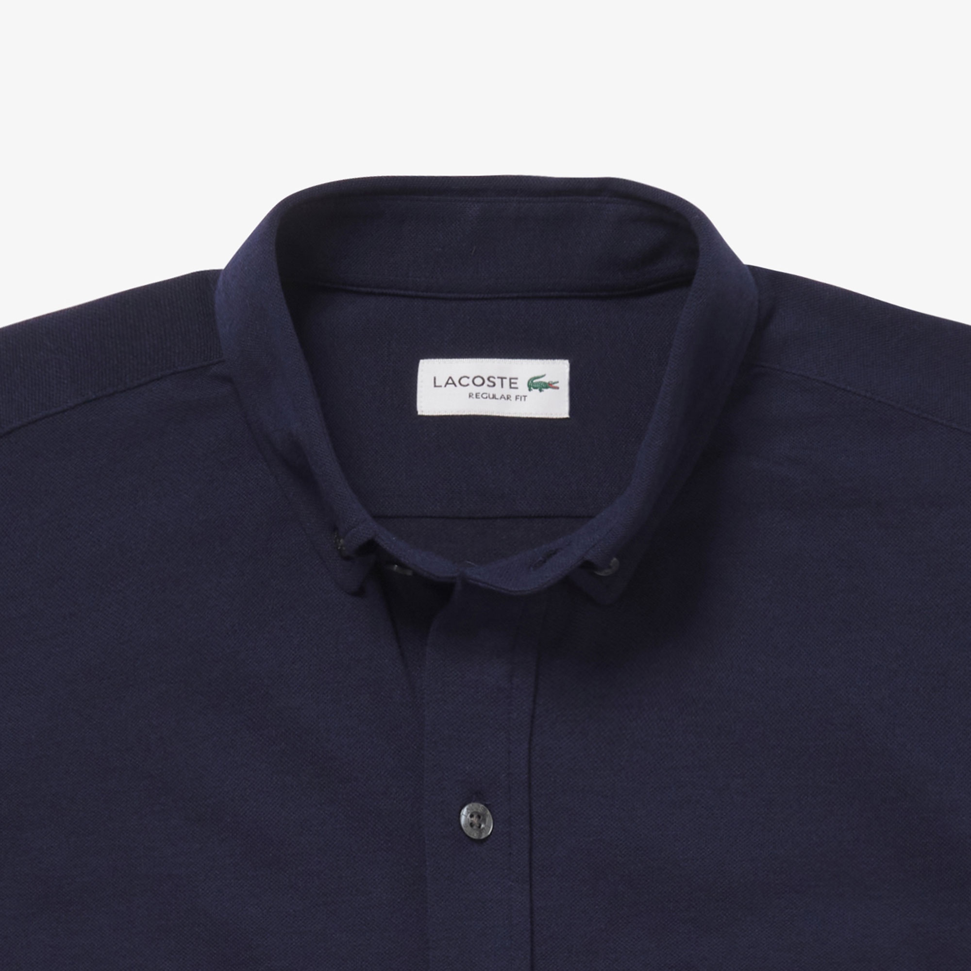 クールマックスブレンド鹿の子地シャツ