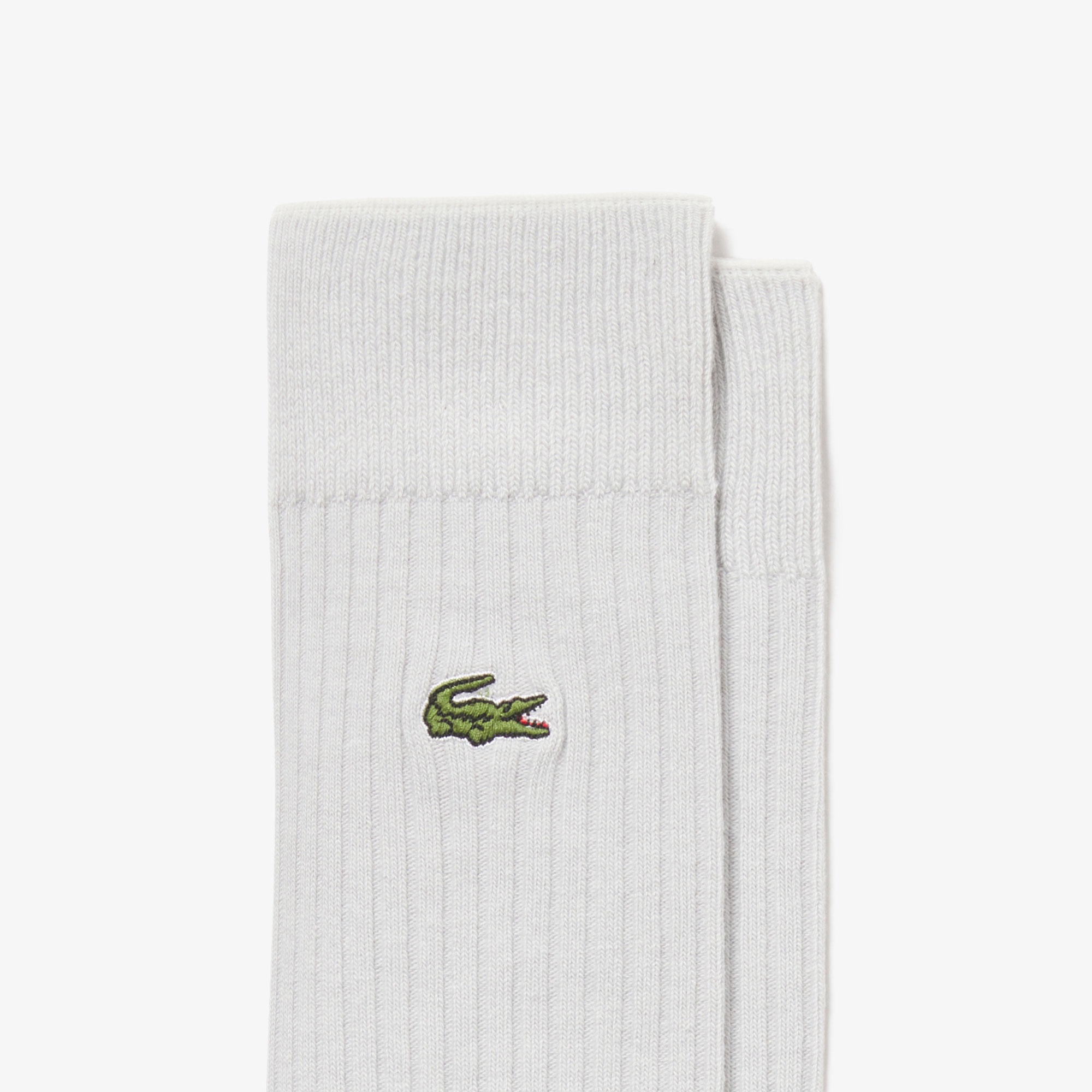 クロックエンブレム3×2リブニットソックス