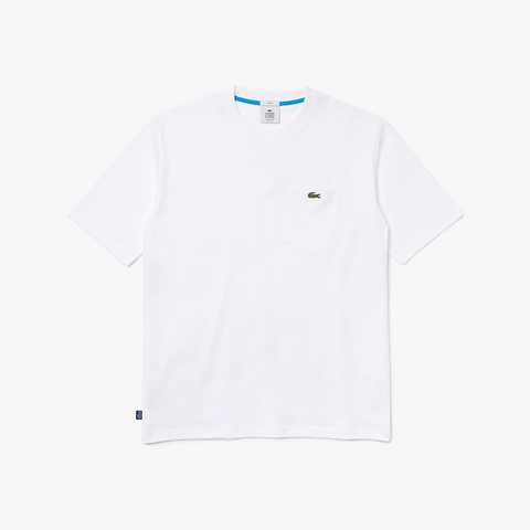 ラコステライブ バックプリントポケットTシャツ