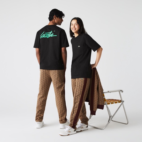 ラコステライブ バックプリントポケットTシャツ