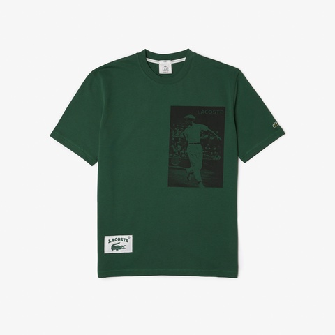 ラコステライブ ルネ・ラコステフォトプリントTシャツ