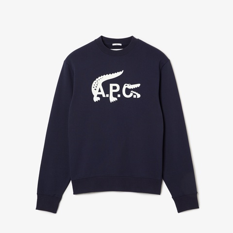 『Lacoste x A.P.C.』 クルーネックスウェット
