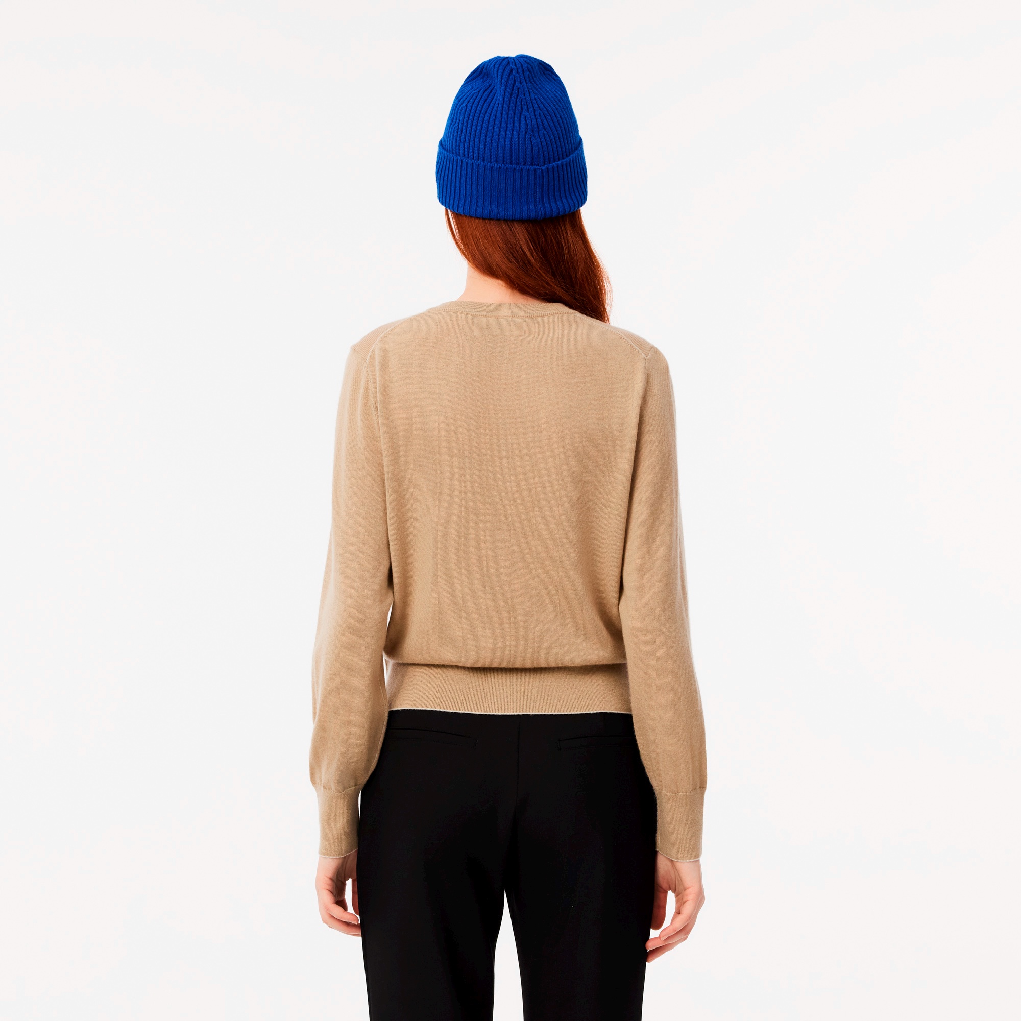 エッセンシャルクルーネックニットカーディガン