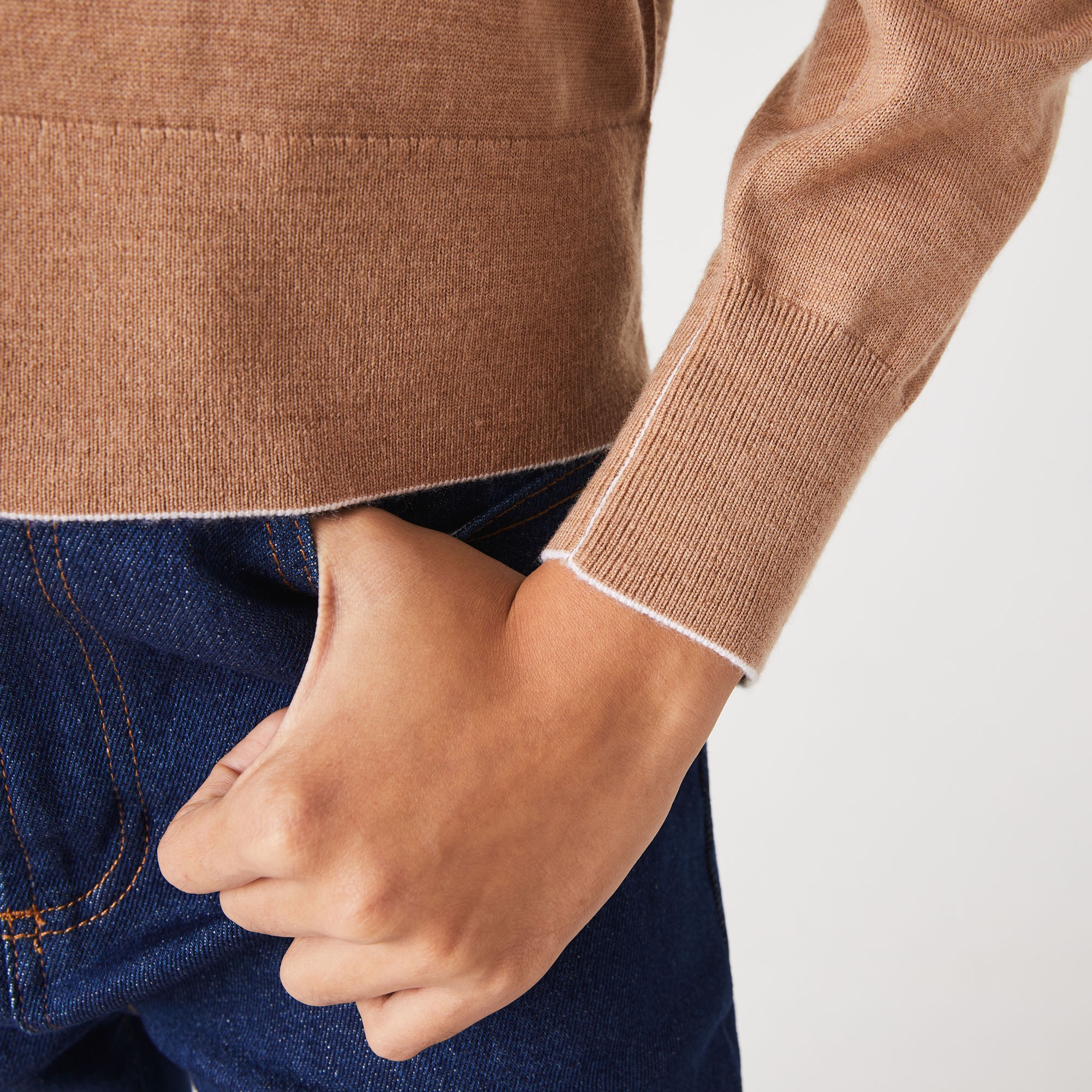 エッセンシャルクルーネックニットカーディガン