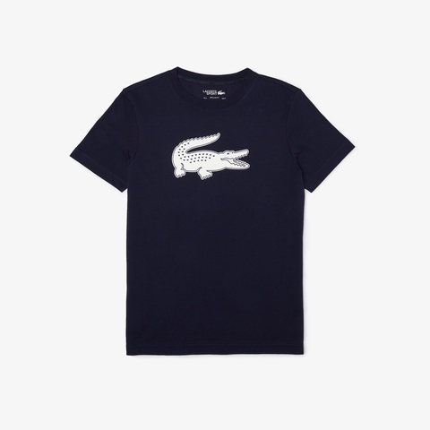 コットンブレンドウルトラドライロゴプリントTシャツ