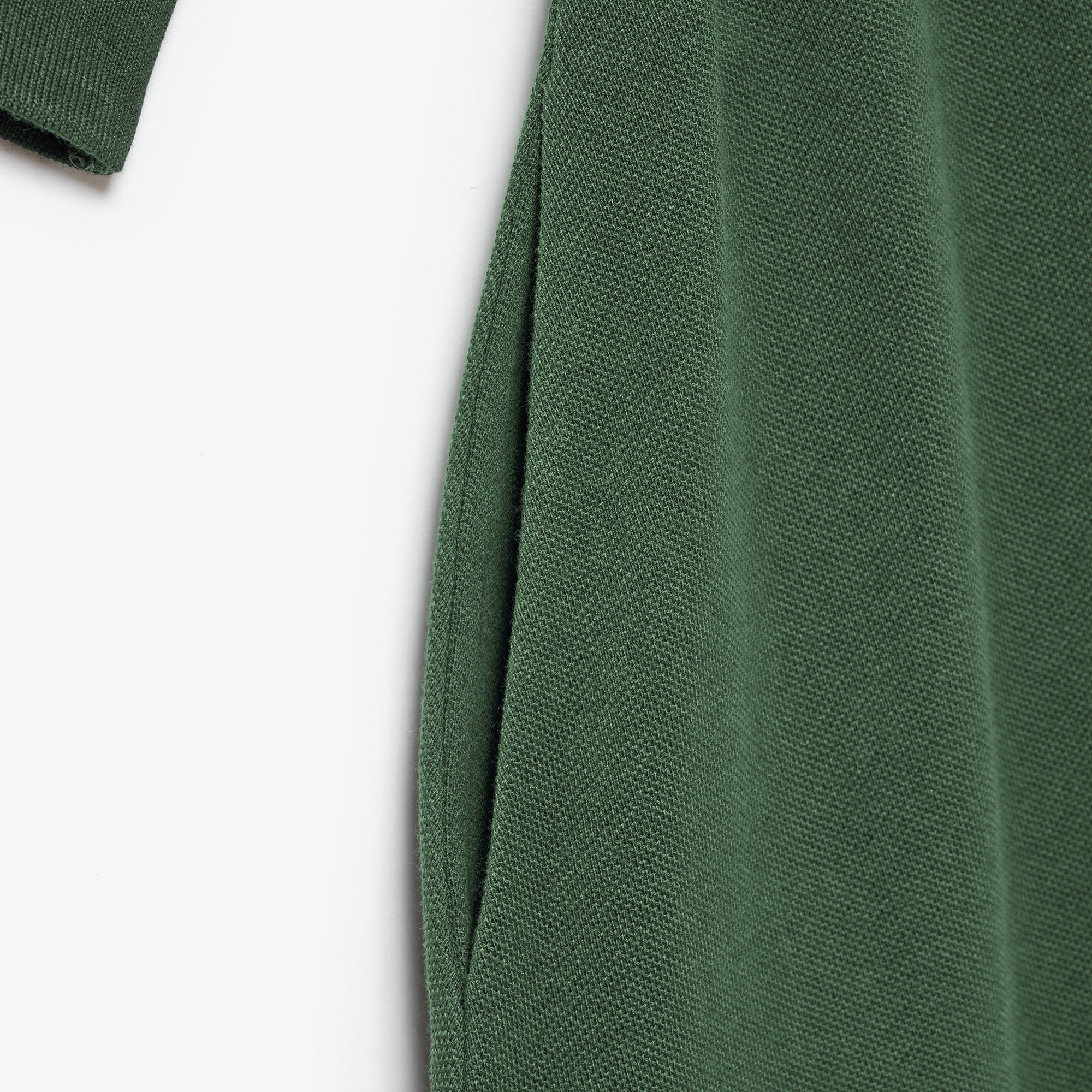 ドルマンスリーブ鹿の子地ドレス