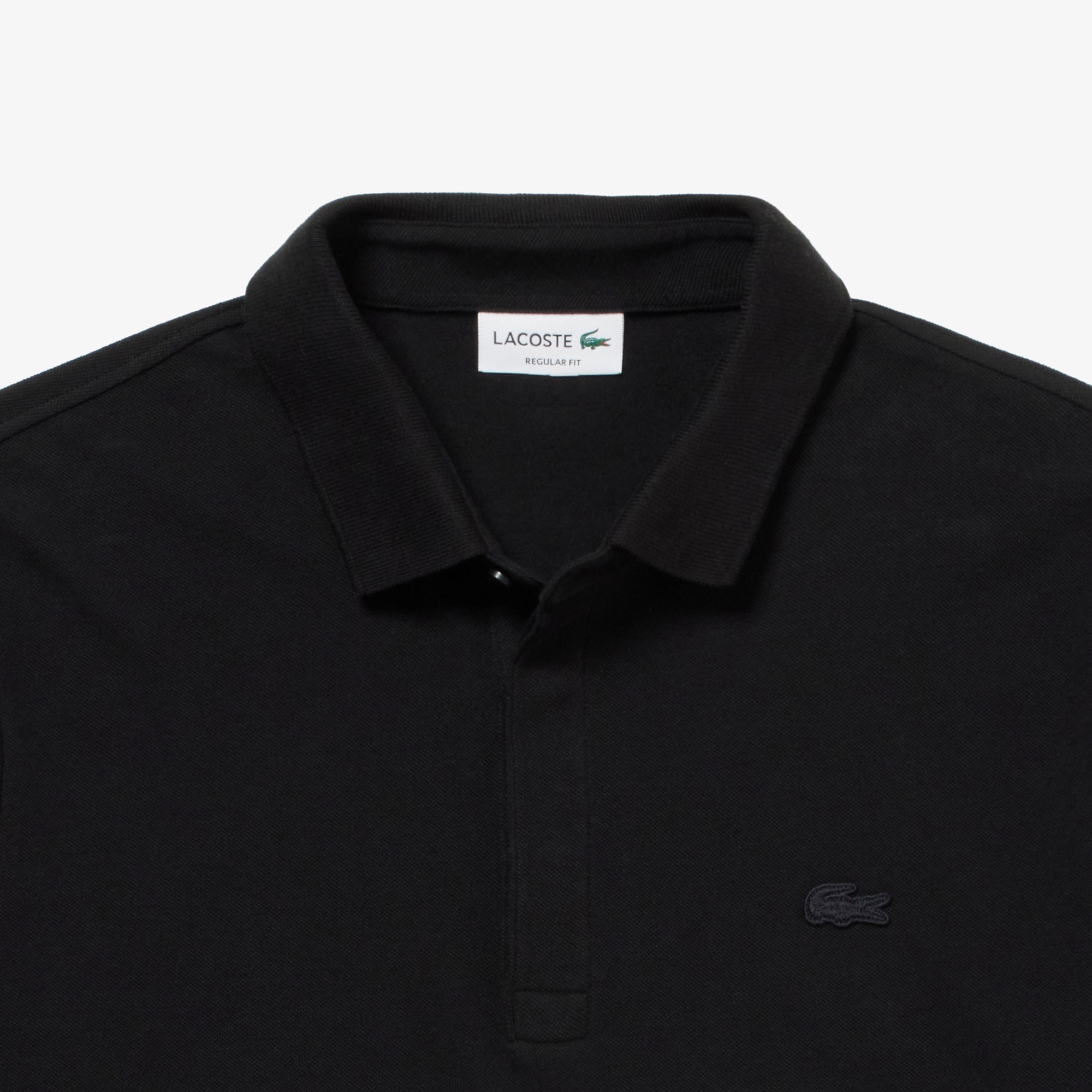 比翼フロントロングスリーブポロシャツ