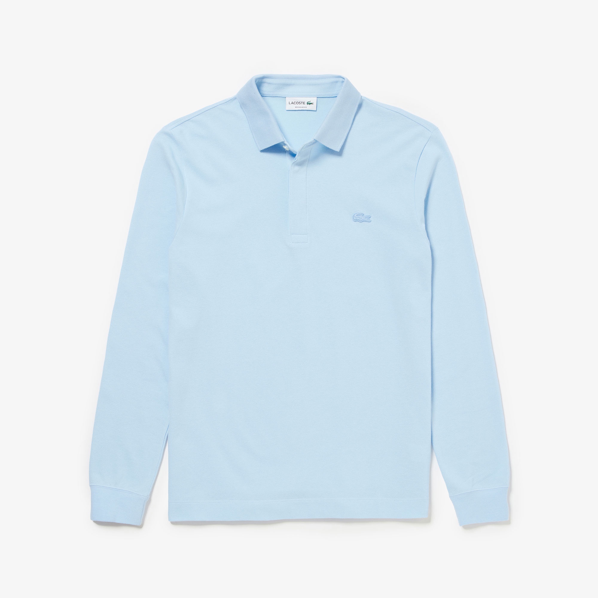 比翼フロントロングスリーブポロシャツ