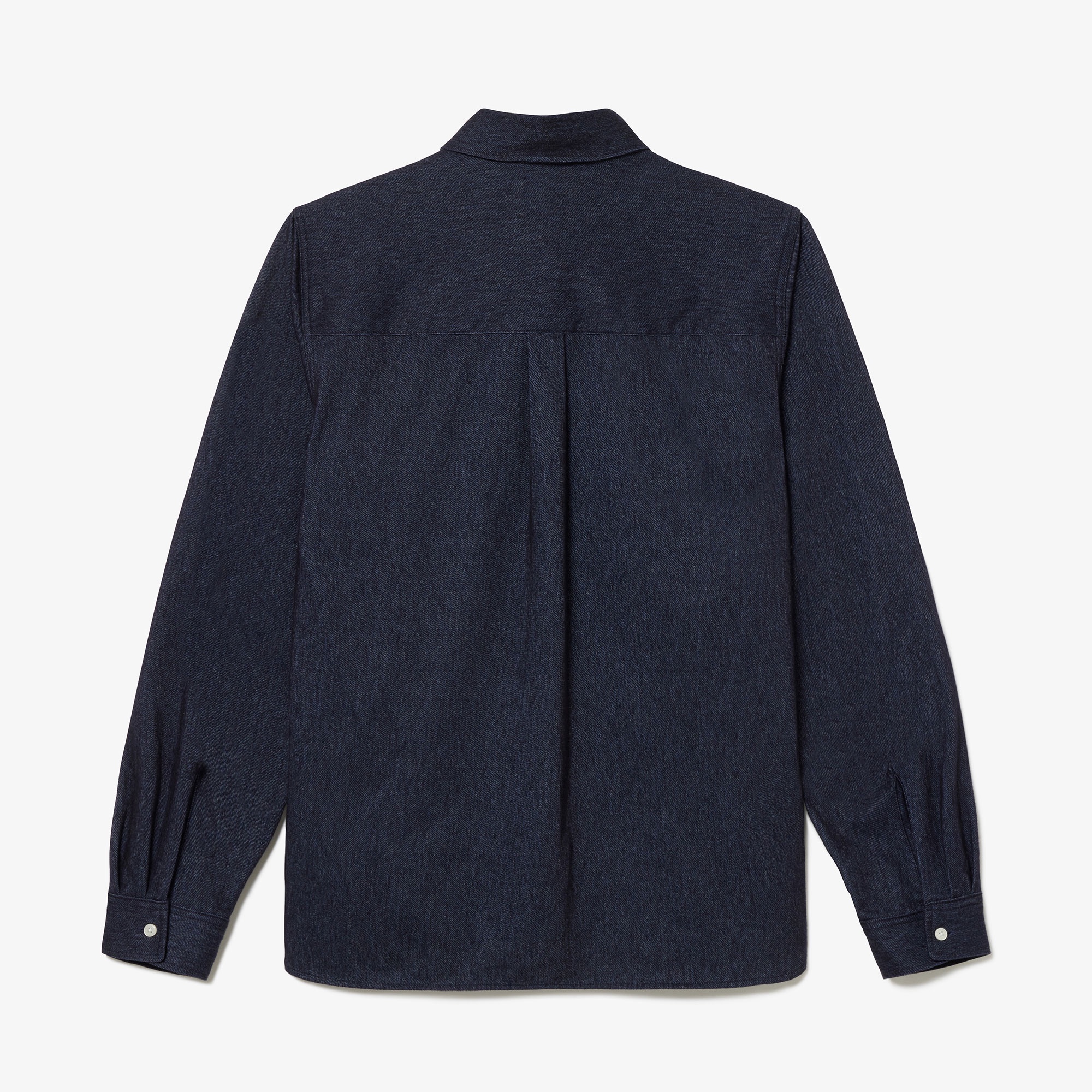 インディゴライクニットシャツ