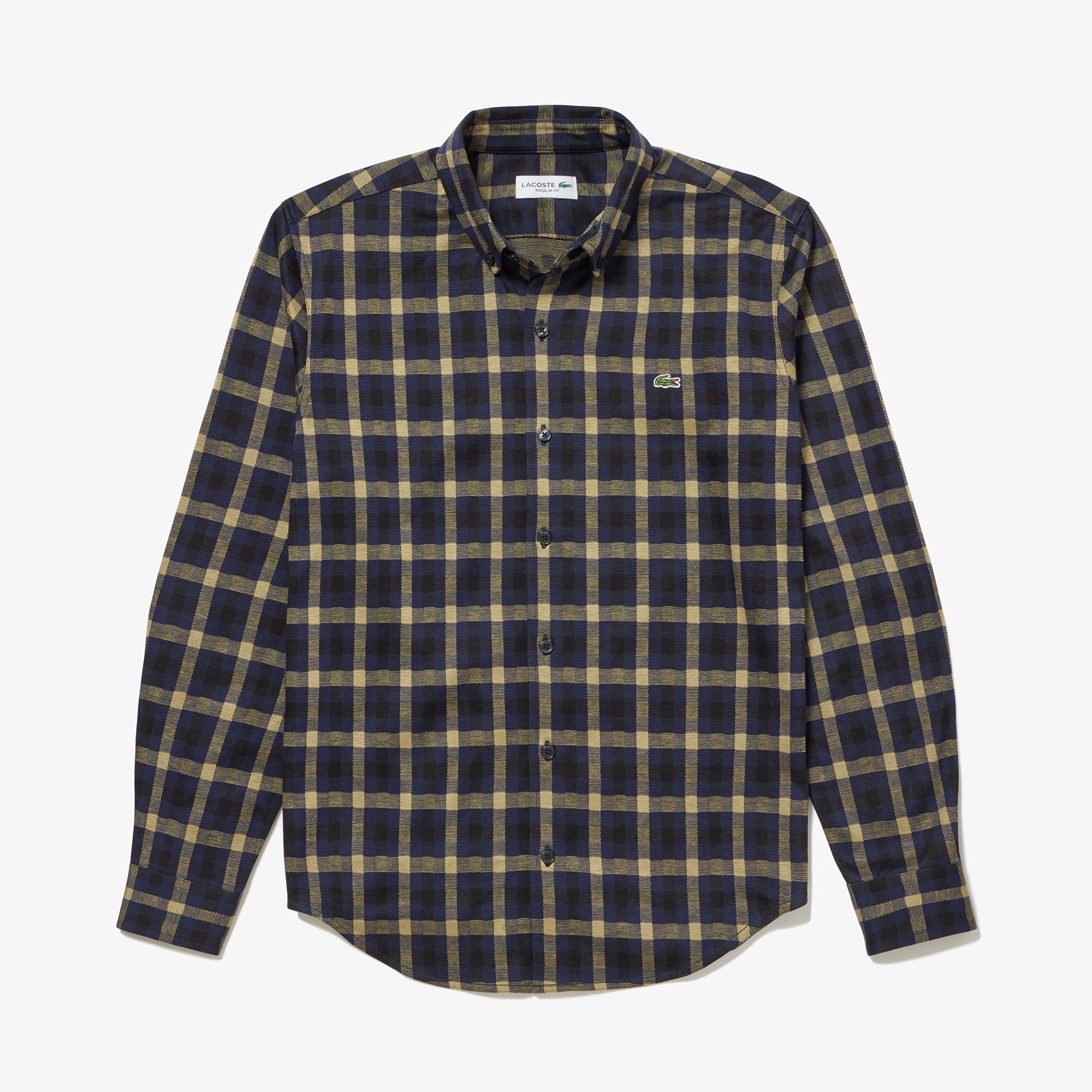 チェックジャージシャツ