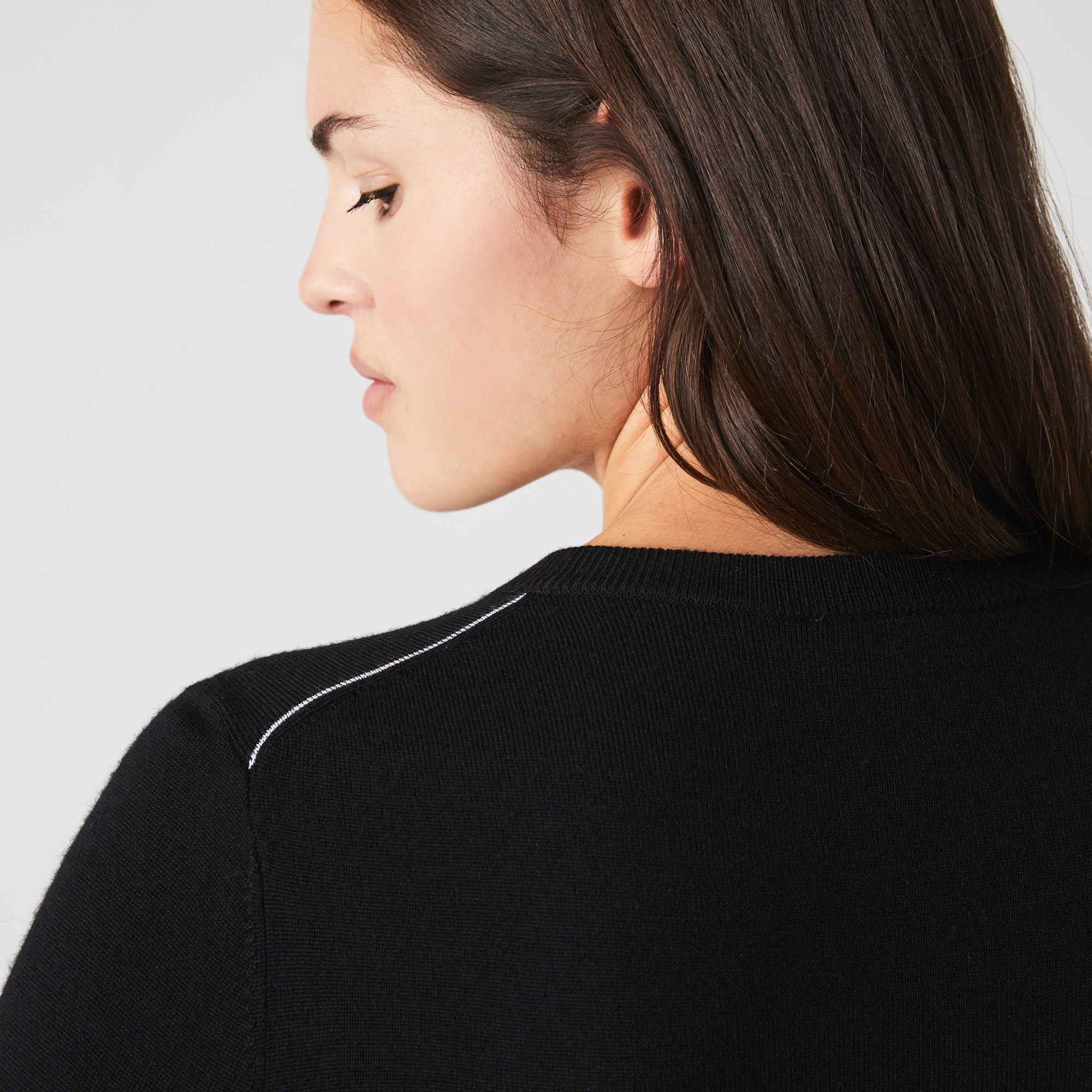 エッセンシャルクルーネックニットカーディガン