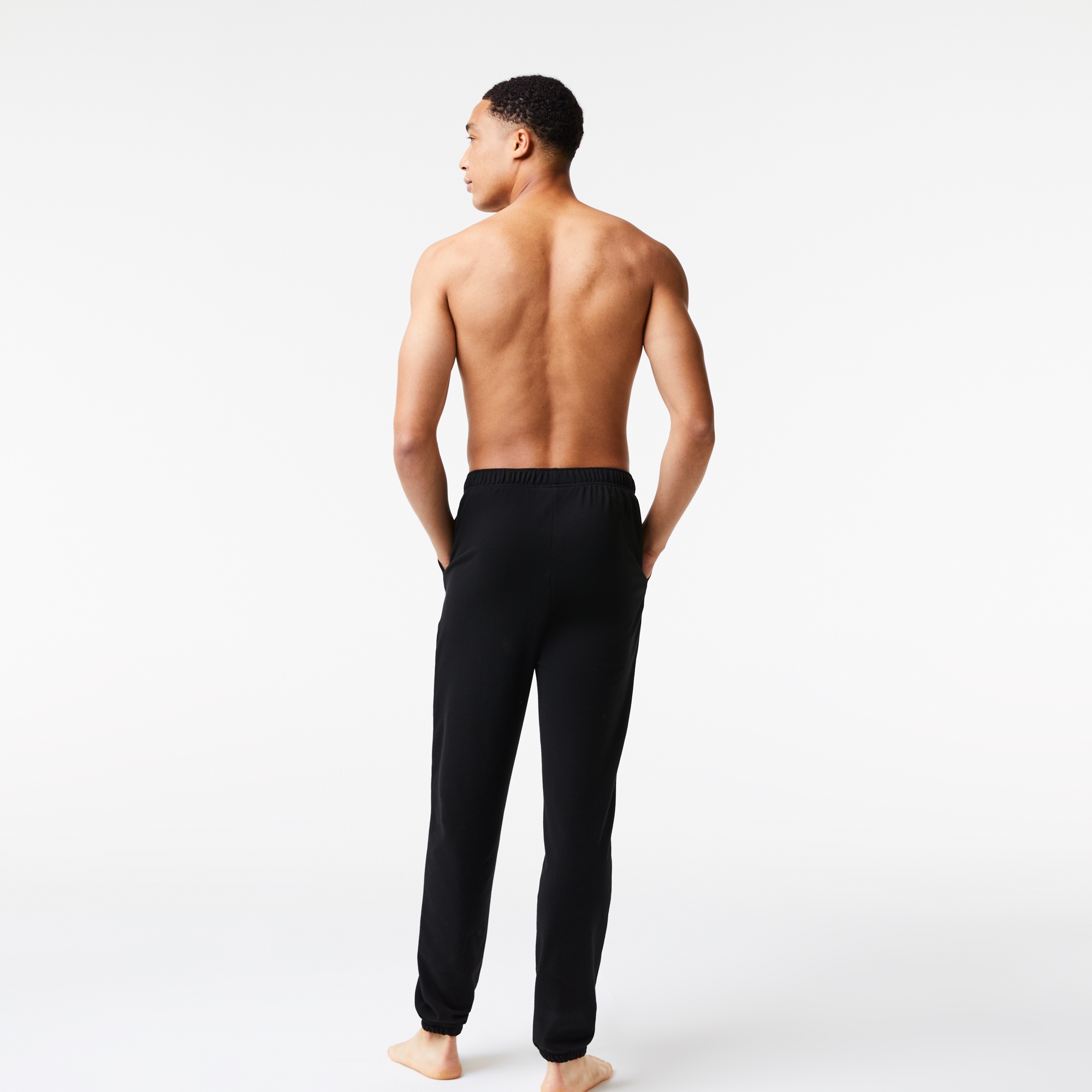 コットンブレンドスウェットジョガーパンツ