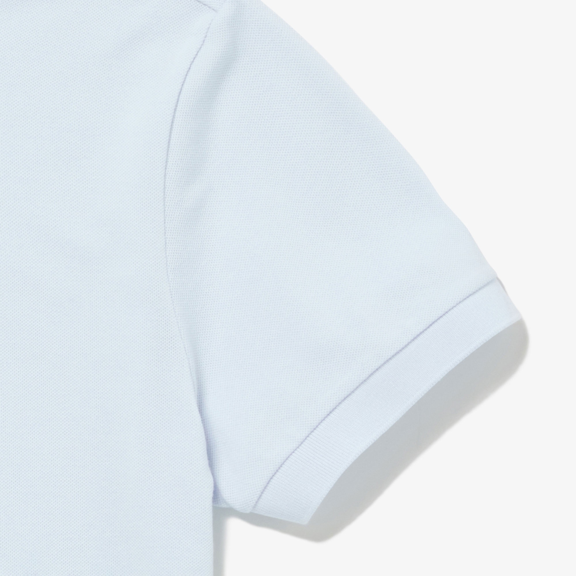 スリムフィットソリッドポロシャツ (半袖)