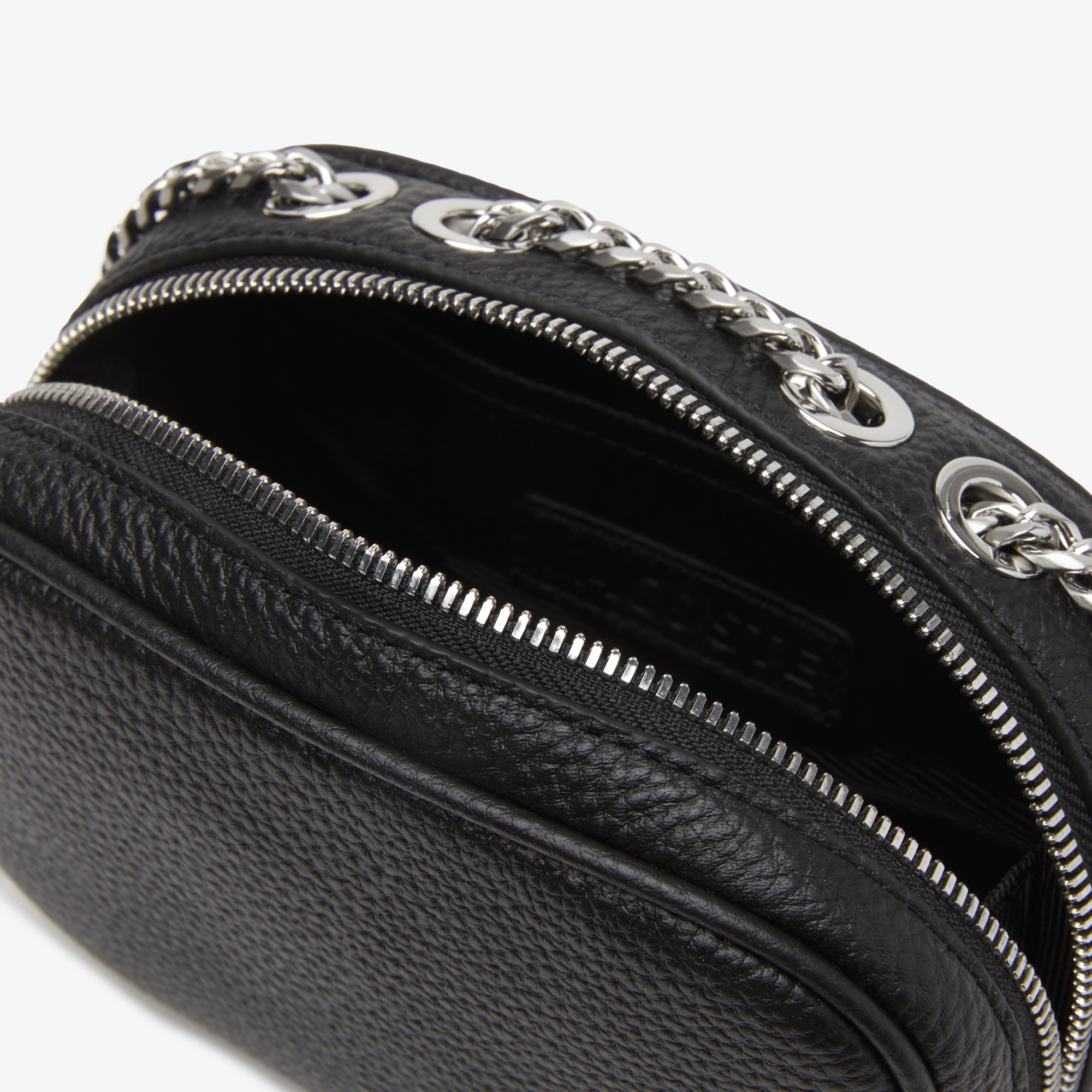 オリジンクロコ トップグレインレザースクエアショルダーバッグ