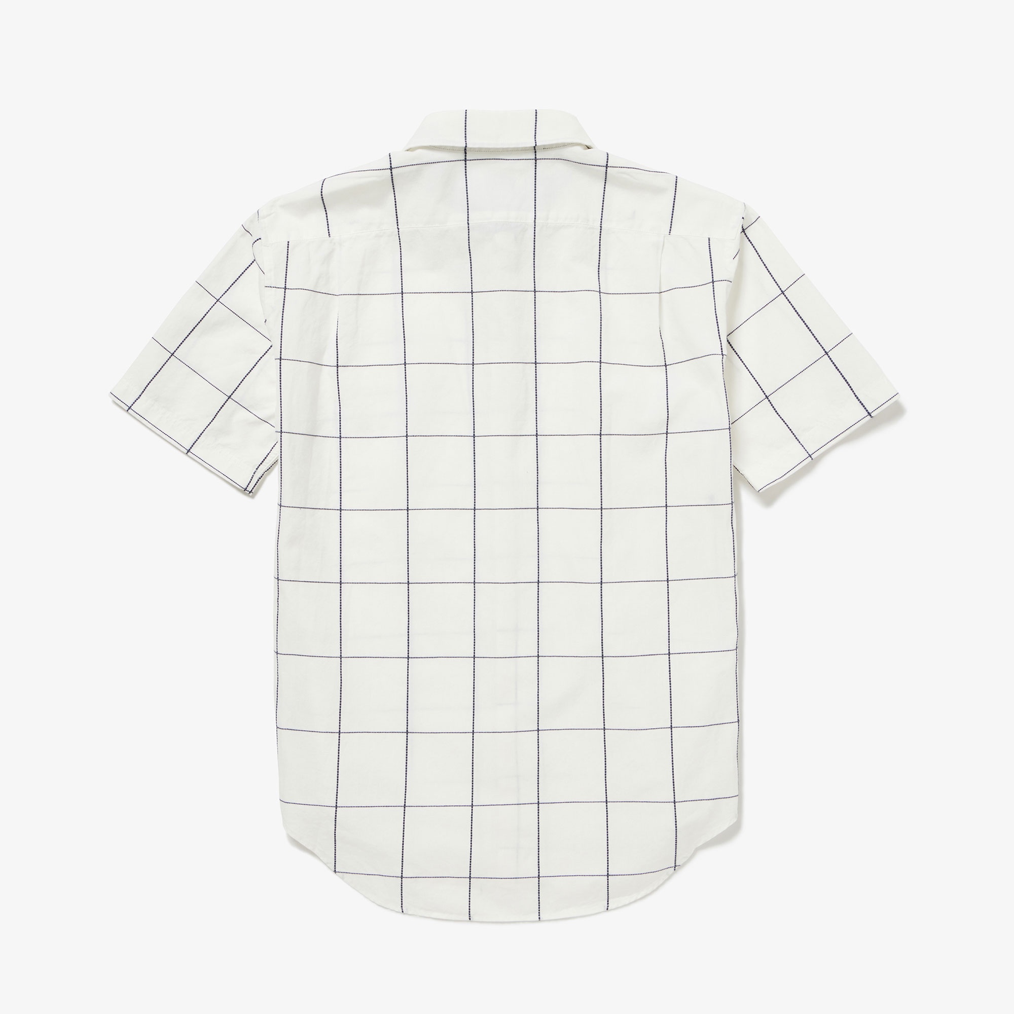 立体ウィンドウペーンボタンダウンシャツ