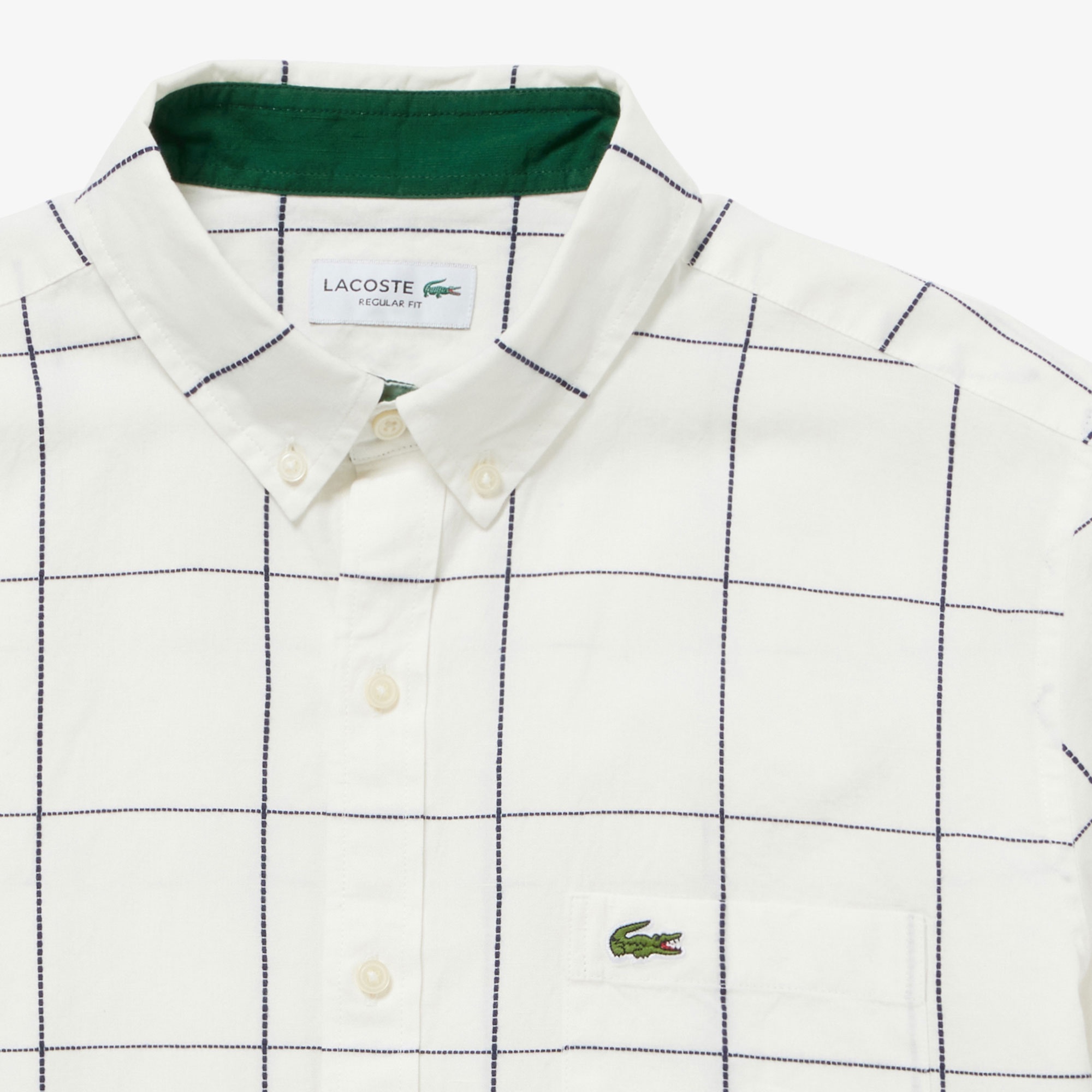 立体ウィンドウペーンボタンダウンシャツ