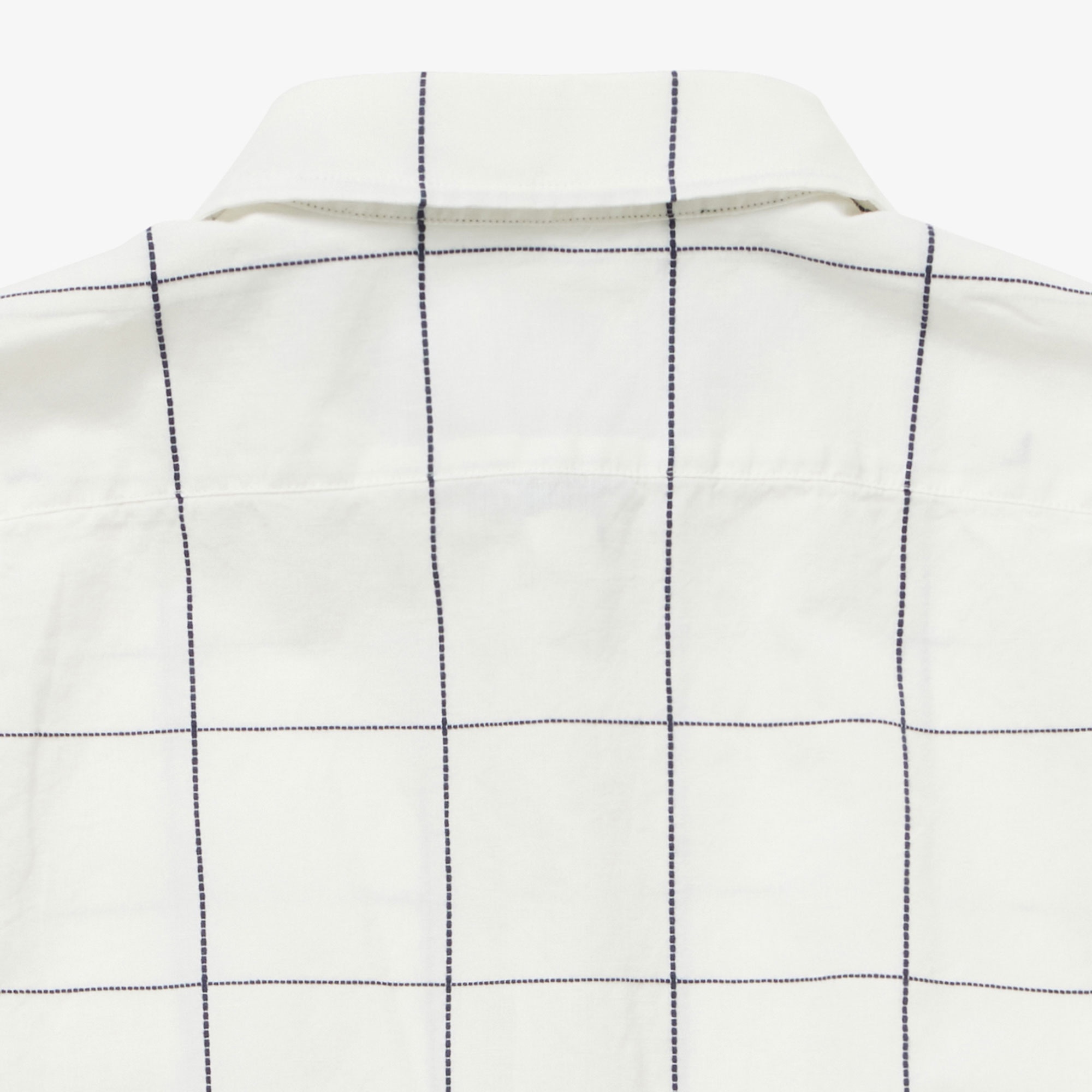 立体ウィンドウペーンボタンダウンシャツ