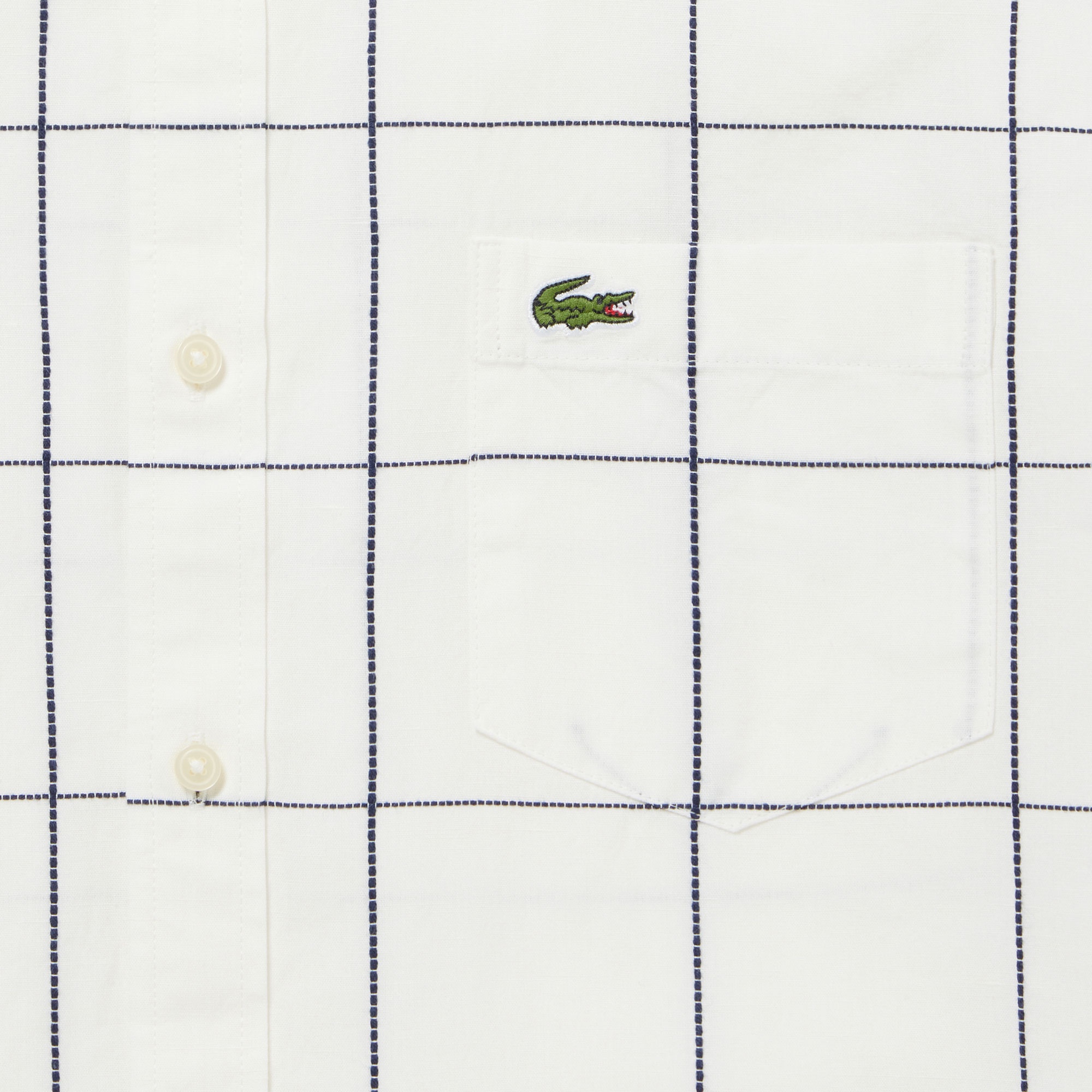 立体ウィンドウペーンボタンダウンシャツ