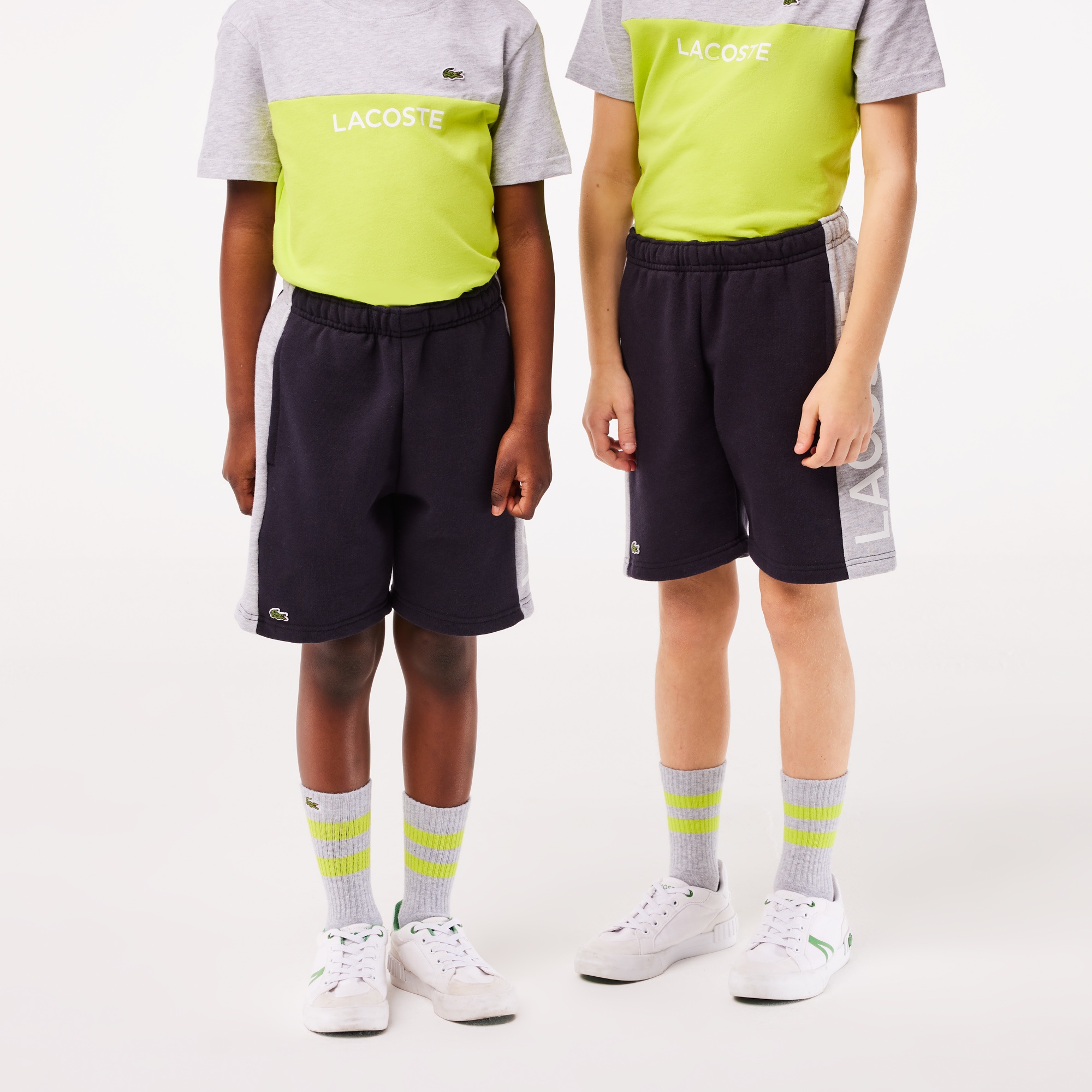 サイド配色KIDSスウェットショーツ