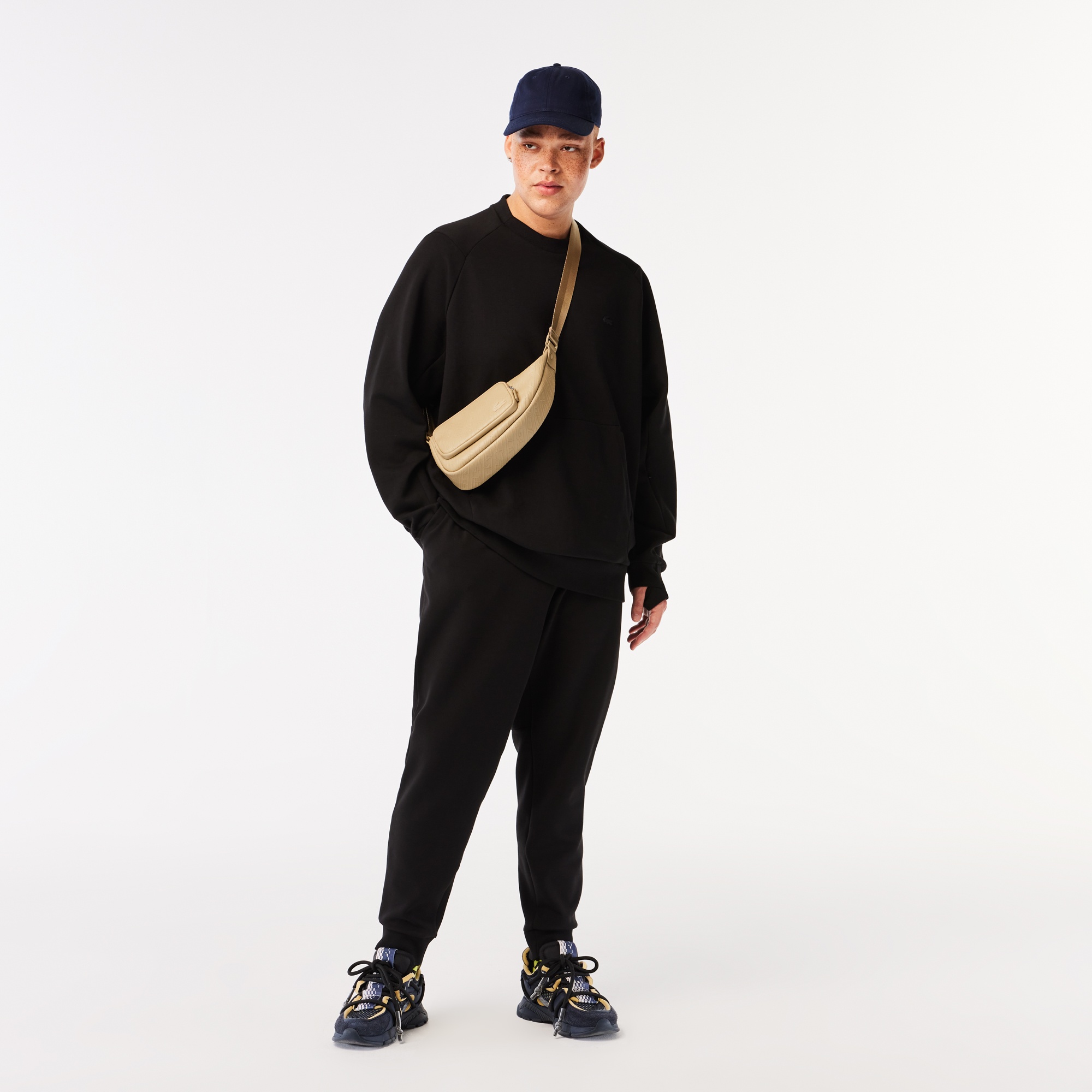 ダブルフェイスクルーネックスウェットシャツ